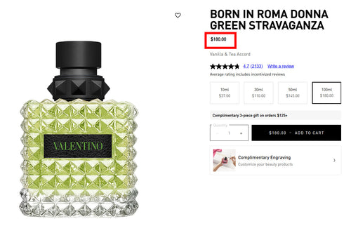 BORN IN ROMA DONNA GREEN STRAVAGANZA