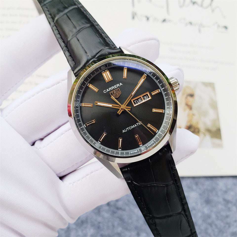 Classic Automatic Watch – 42mm [#TAG-CAR]