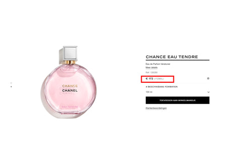 CHANCE EAU TENDRE