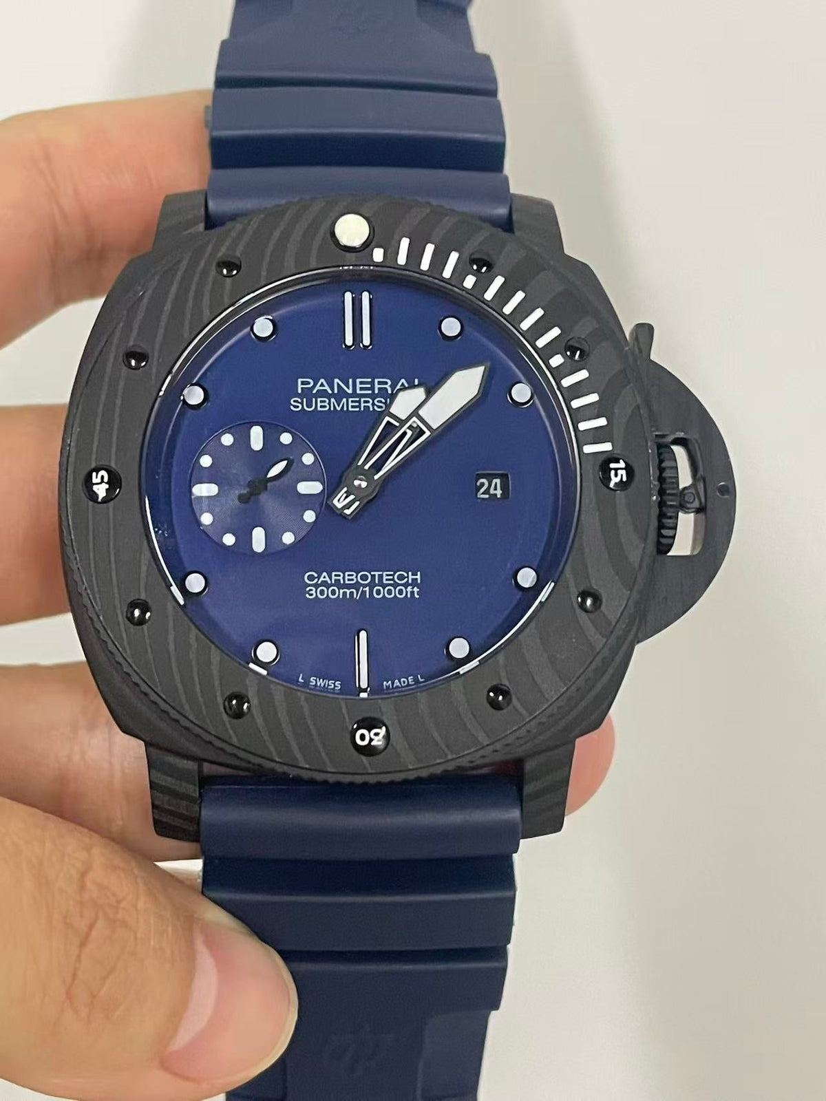 Men's Automatic Watch – 47mm, Rubber Strap [#AP-GEN]