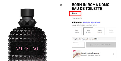 BORN IN ROMA UOMO EAU DE TOILETTE